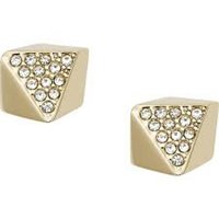 Earrings Fossil Woman Vintage Glitz in Steel Zirconia JF01992710 - JF01992710